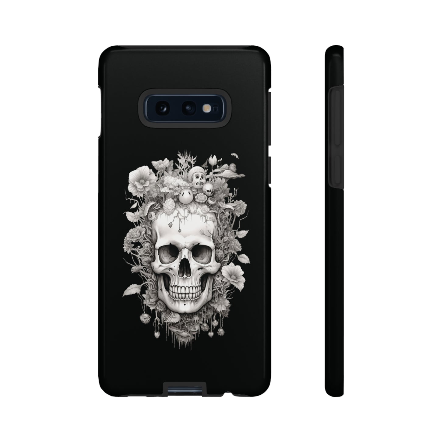 Memento Mori Floral Fusion | Tough Case