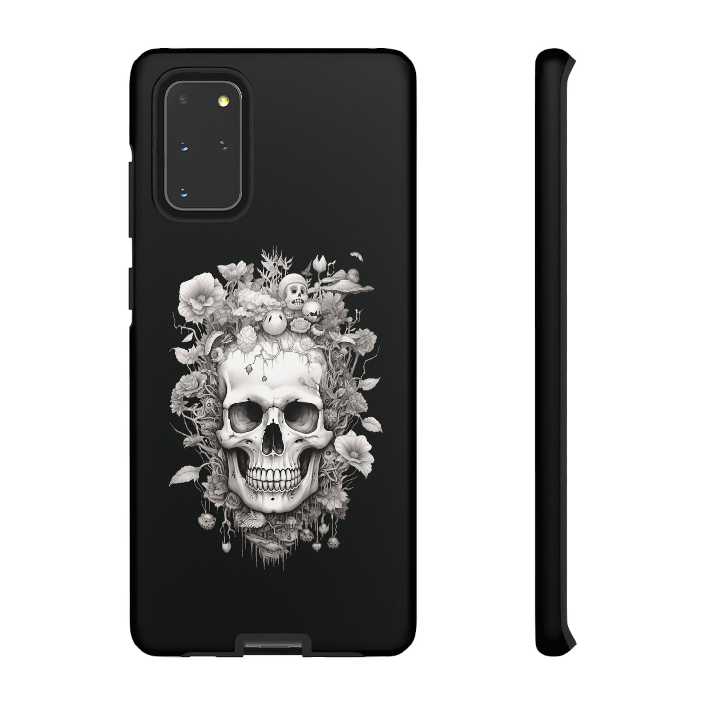 Memento Mori Floral Fusion | Tough Case