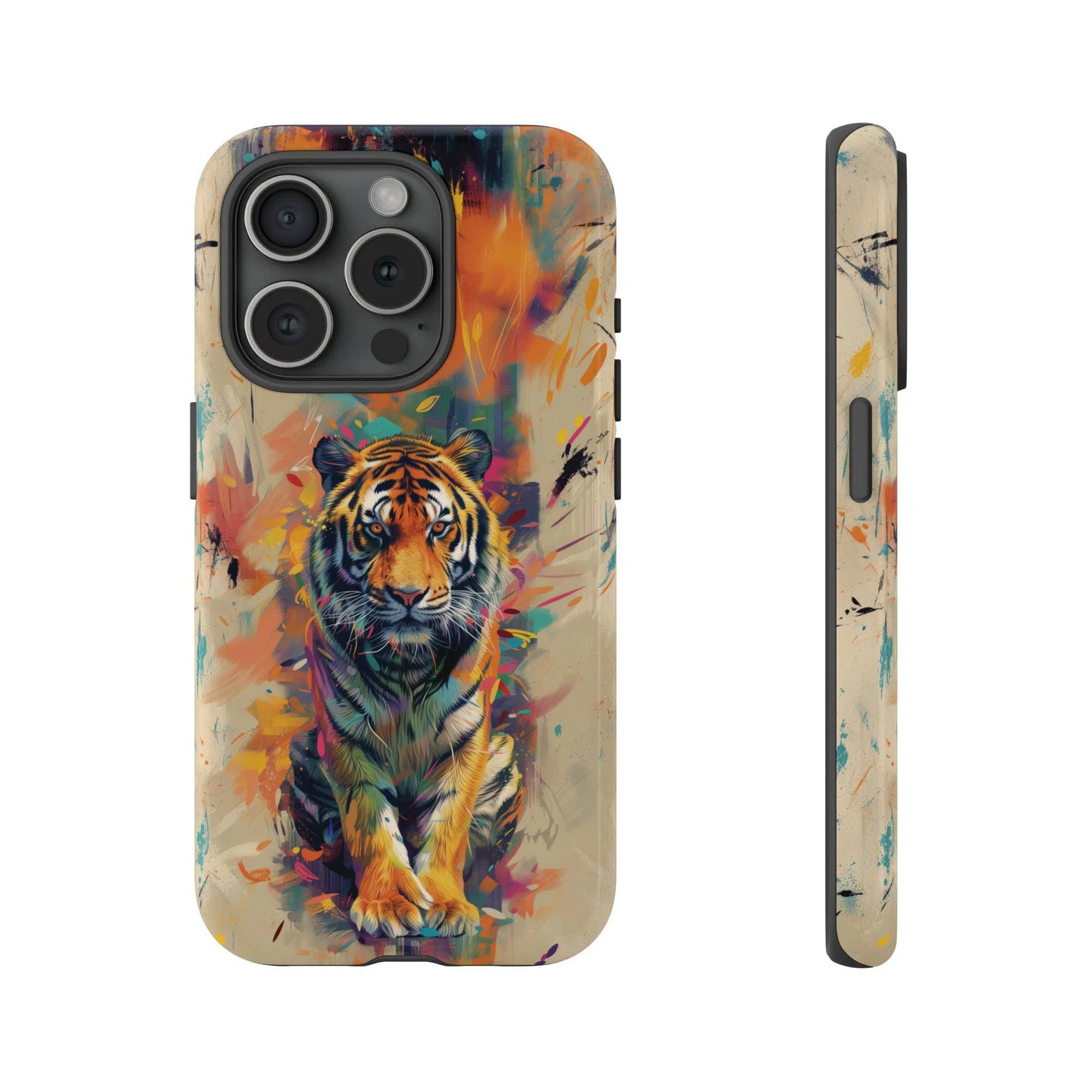 Tiger's Essence: Abstract Art | Tough Case