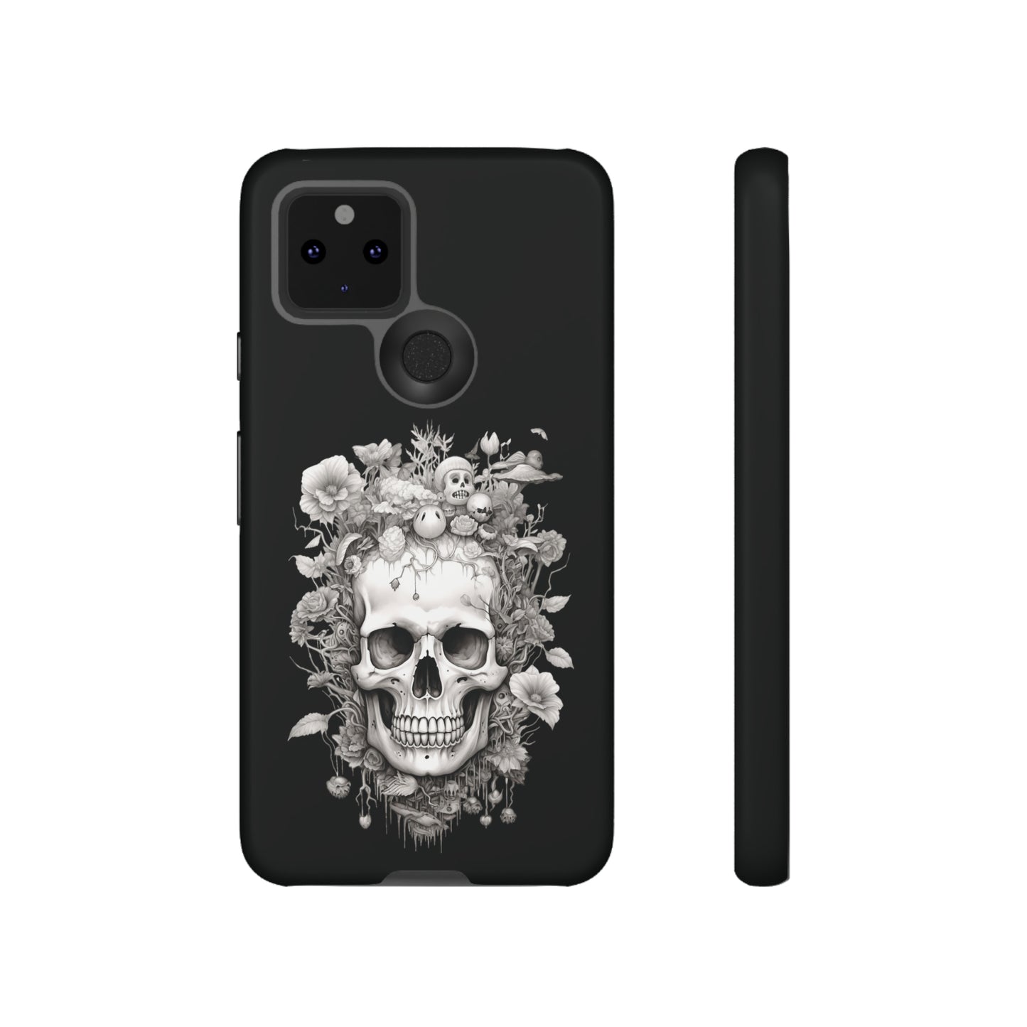 Memento Mori Floral Fusion | Tough Case