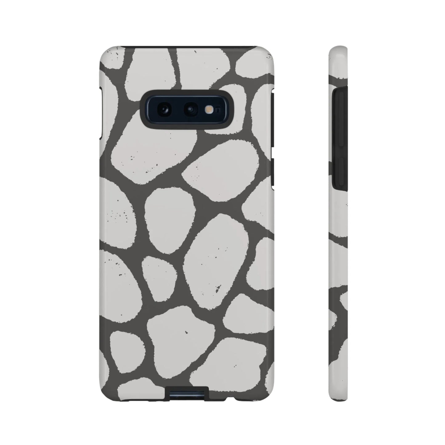 Safari Chic: Stone Giraffe Print | Tough Case