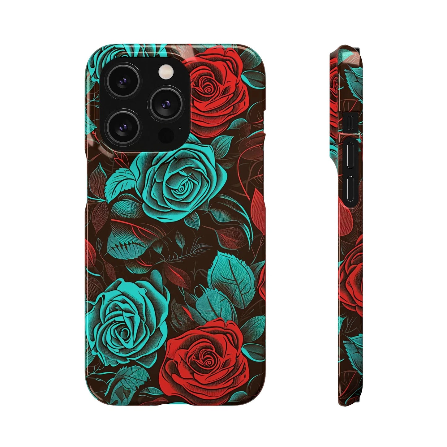 Bouquet Contrast | Snap Case