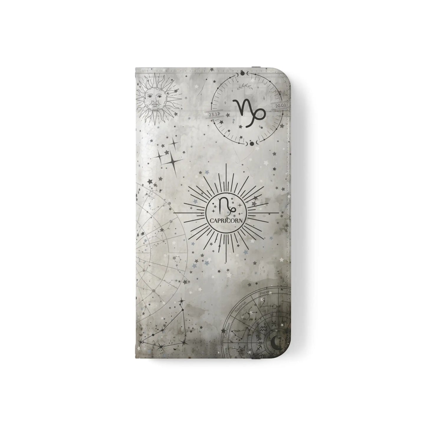 Capricorn The Ambitious Goat Zodiac Phone Case