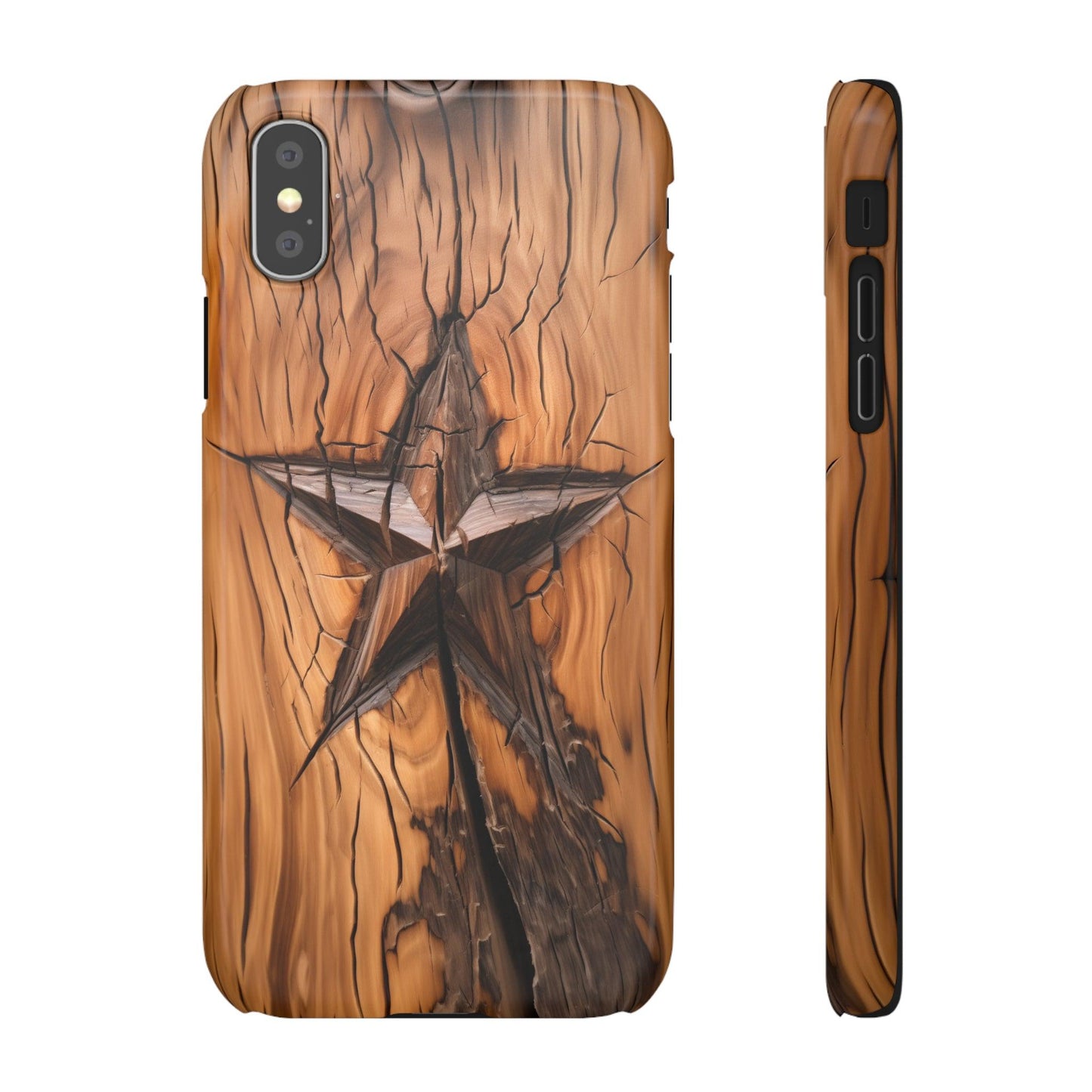 Charred Lone Star | Snap Case