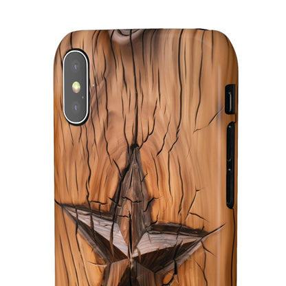 Charred Lone Star | Snap Case