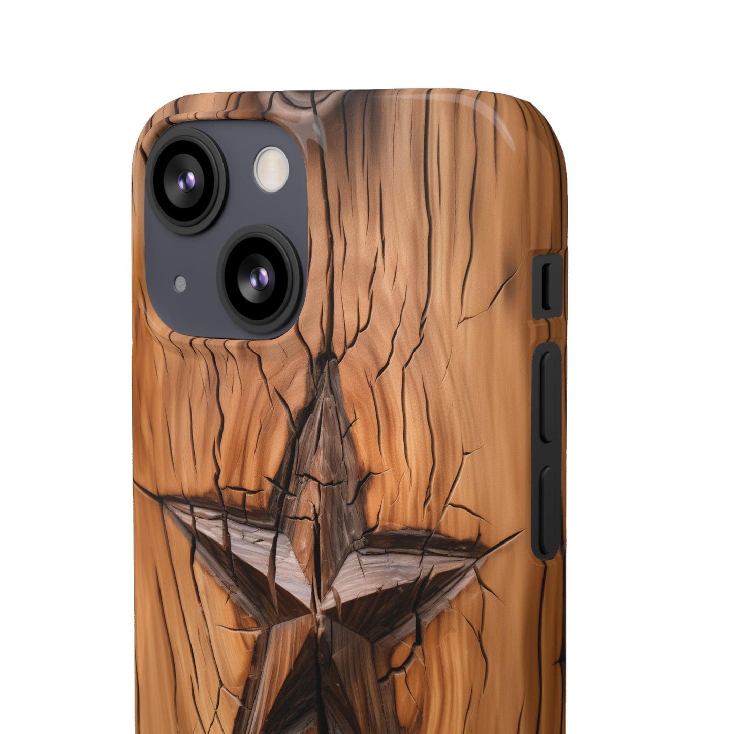 Charred Lone Star | Snap Case