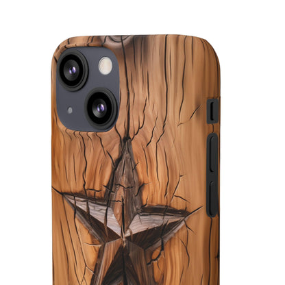 Charred Lone Star | Snap Case