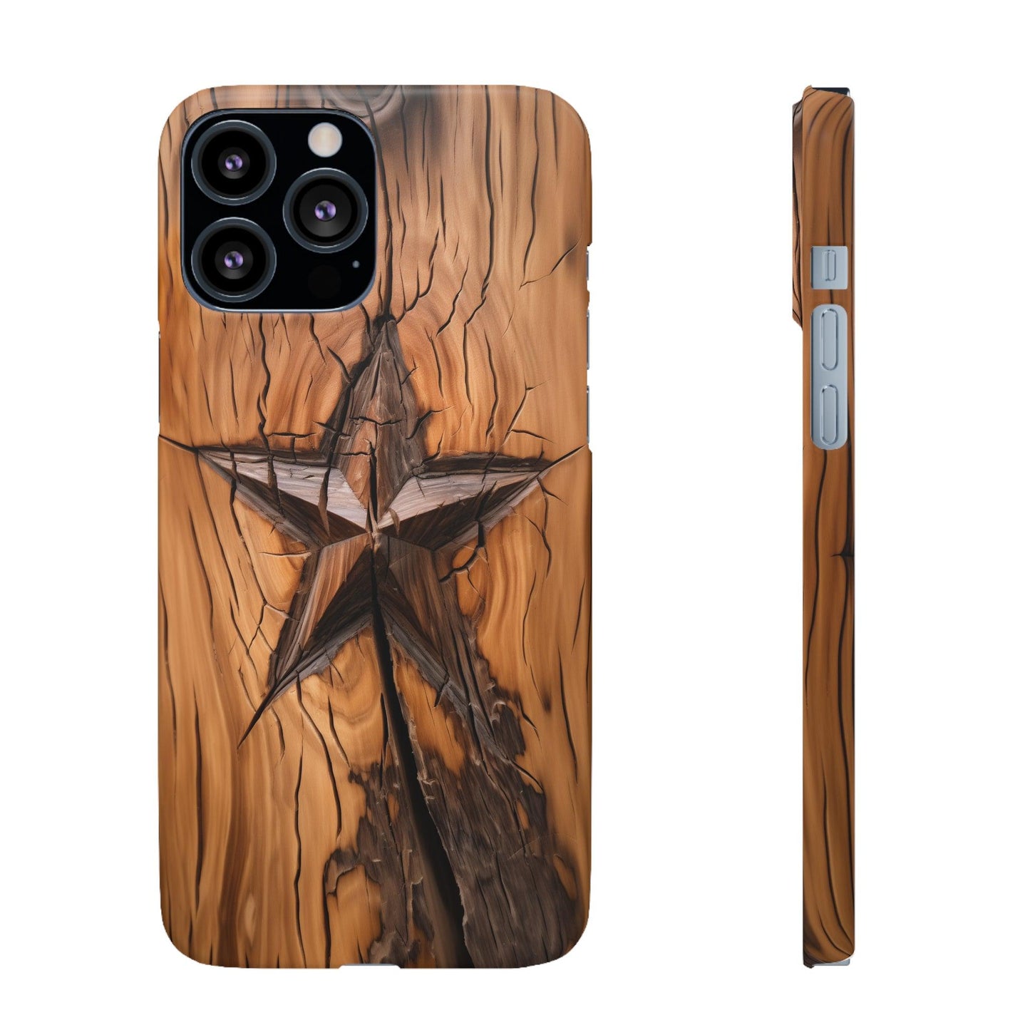 Charred Lone Star | Snap Case