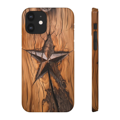 Charred Lone Star | Snap Case