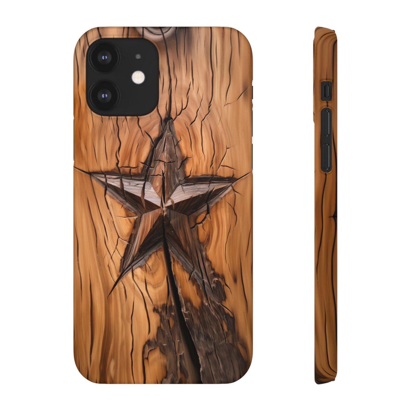 Charred Lone Star | Snap Case