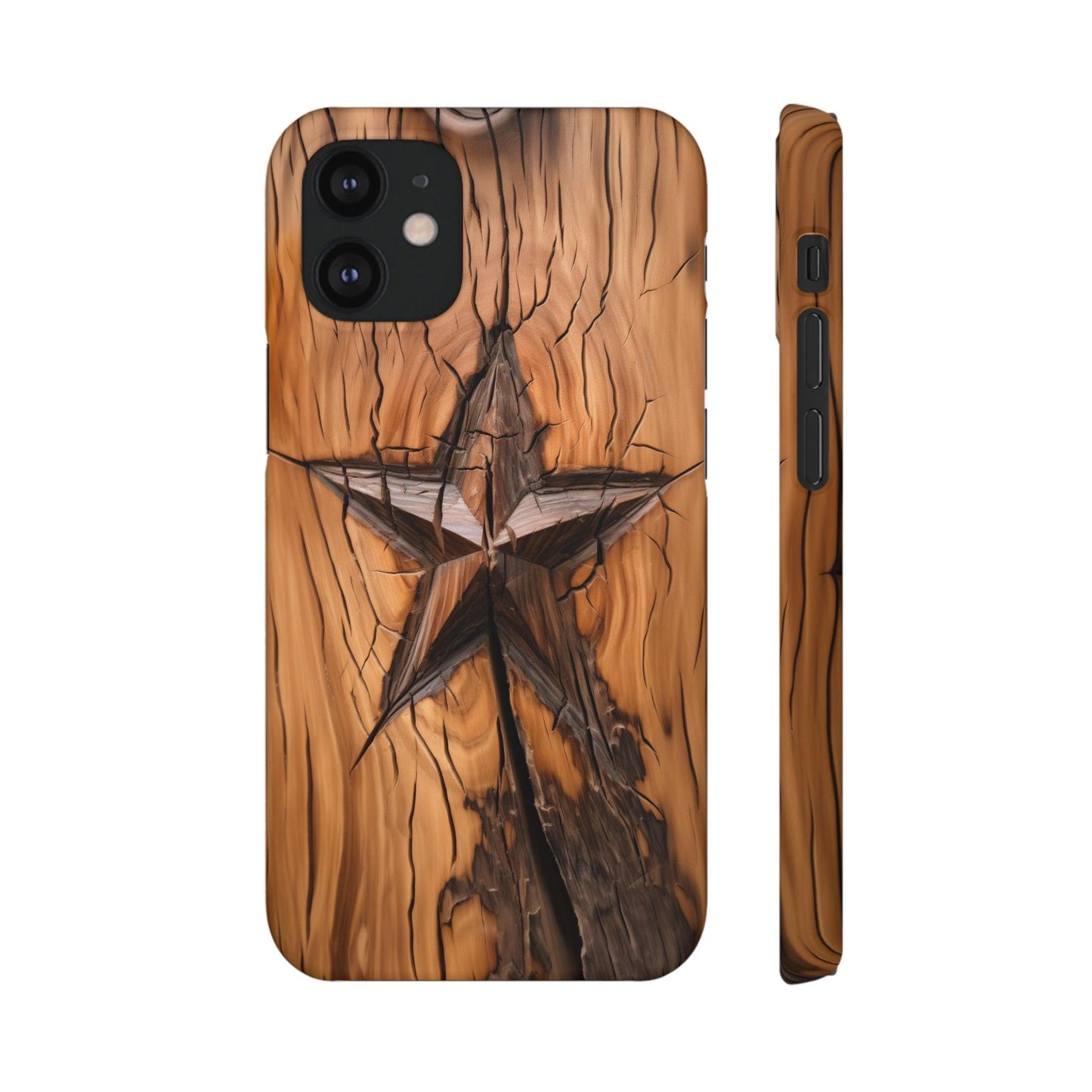 Charred Lone Star | Snap Case