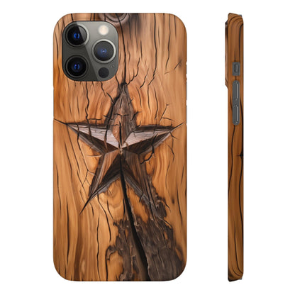 Charred Lone Star | Snap Case