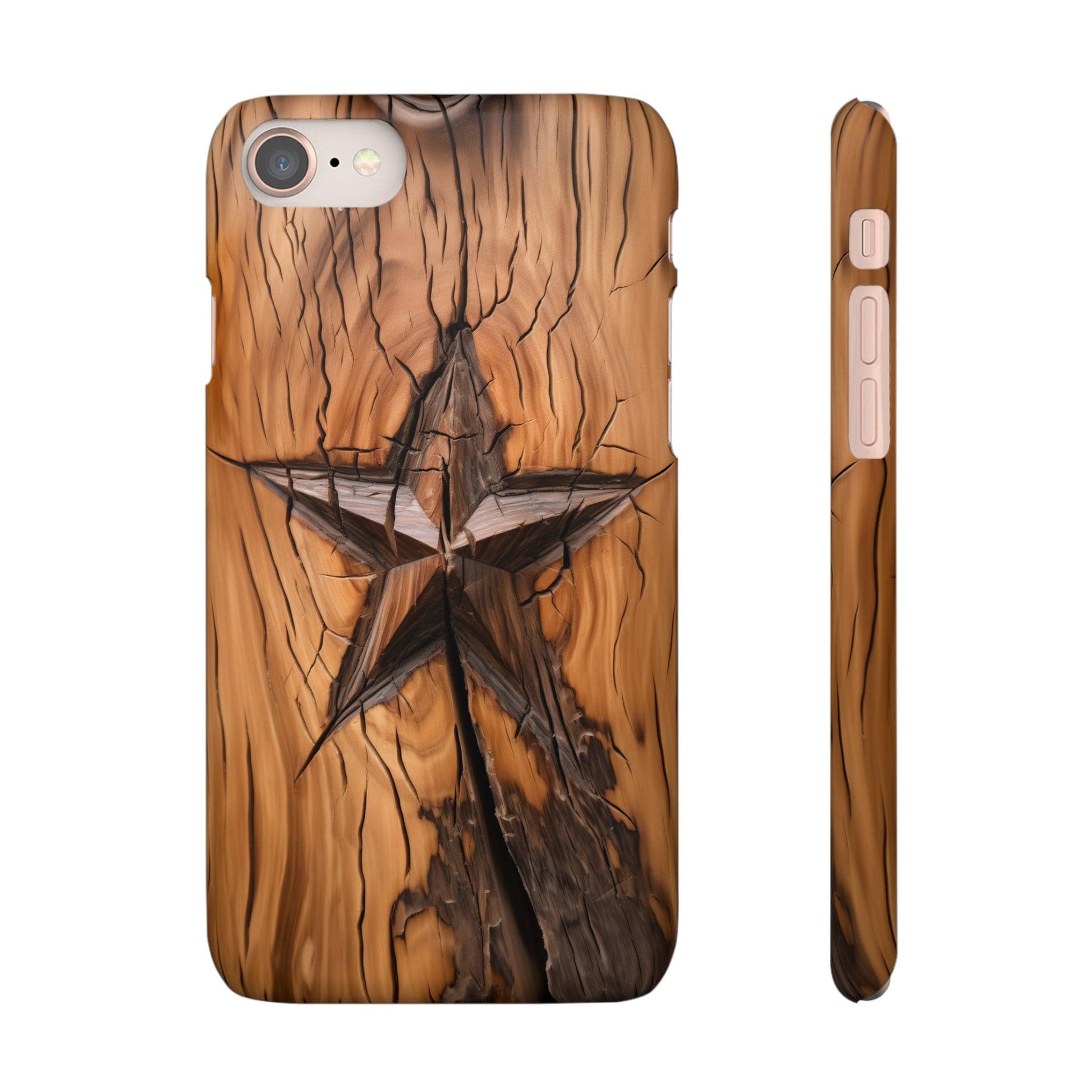 Charred Lone Star | Snap Case