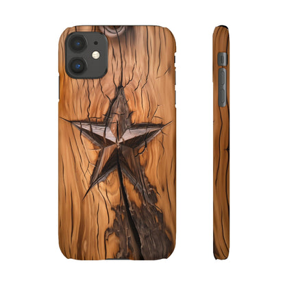 Charred Lone Star | Snap Case