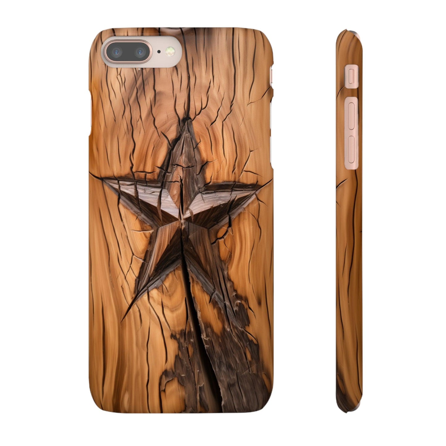 Charred Lone Star | Snap Case