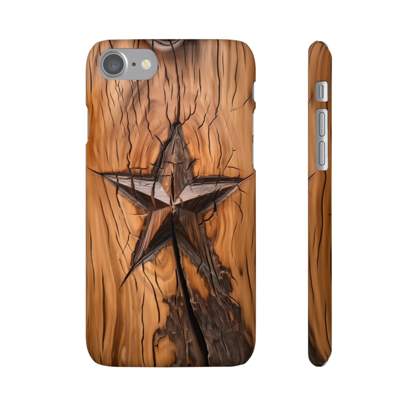 Charred Lone Star | Snap Case