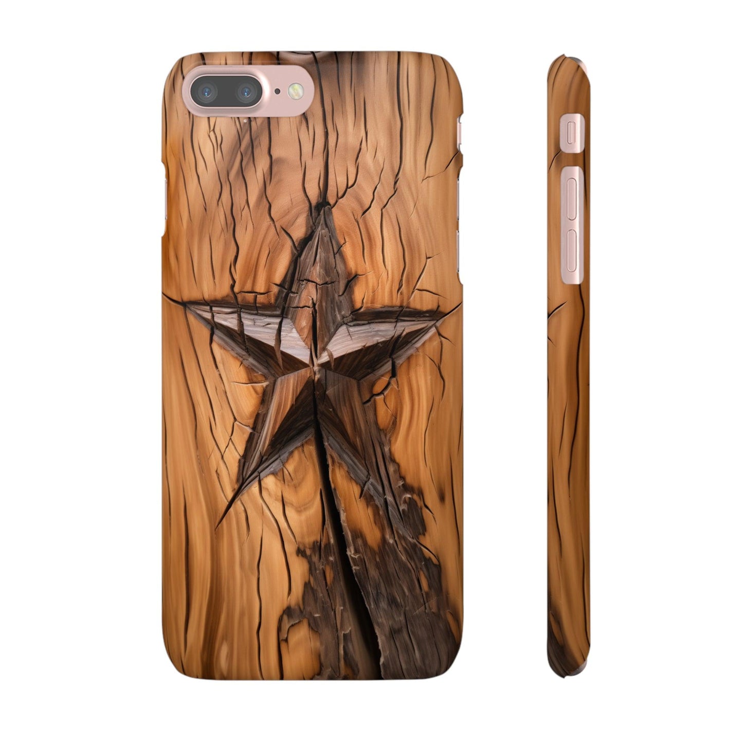 Charred Lone Star | Snap Case