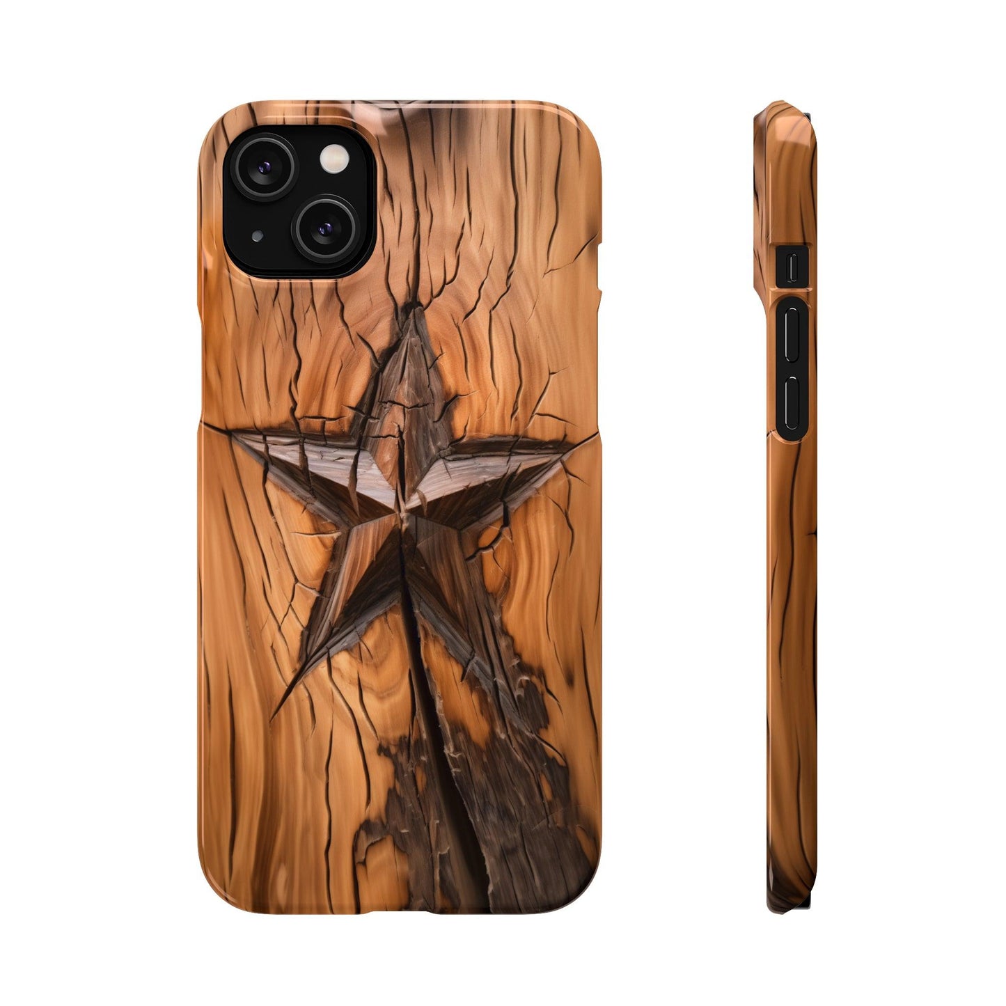 Charred Lone Star | Snap Case