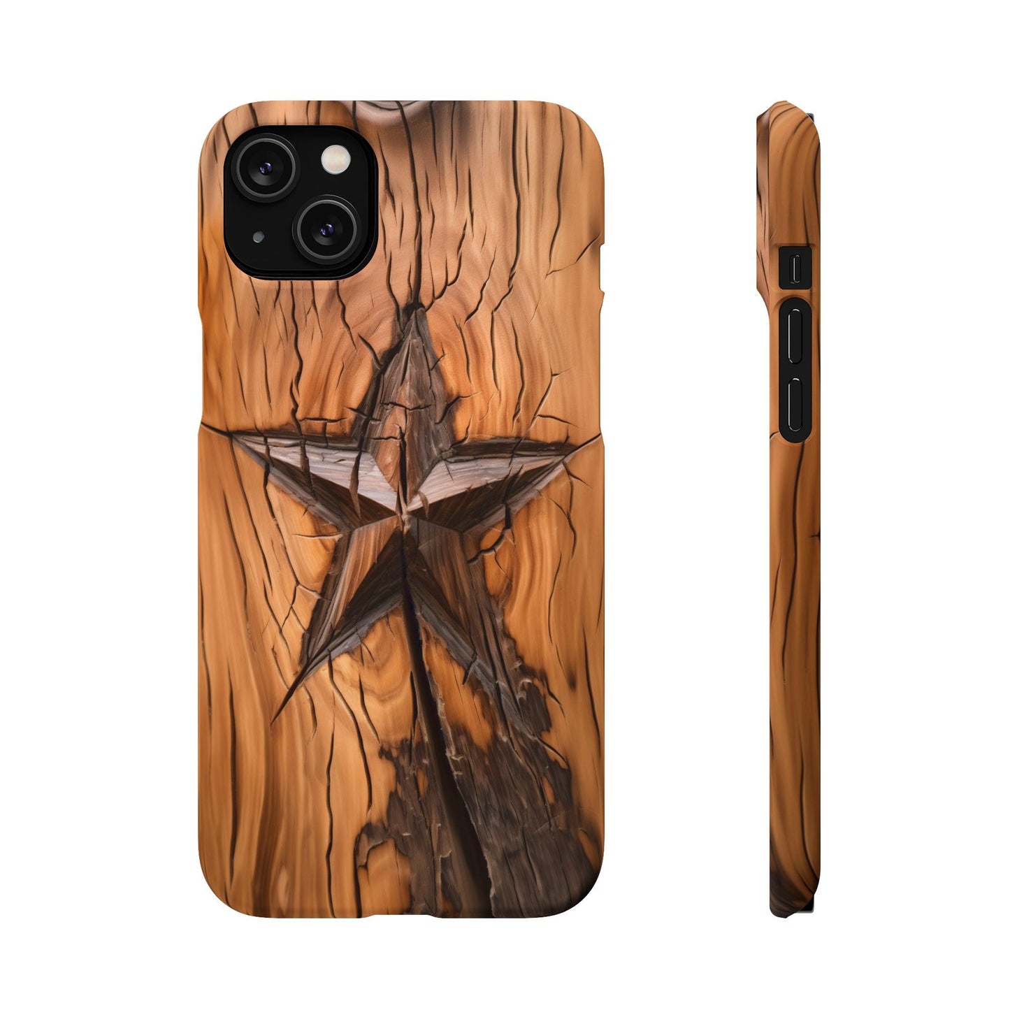 Charred Lone Star | Snap Case