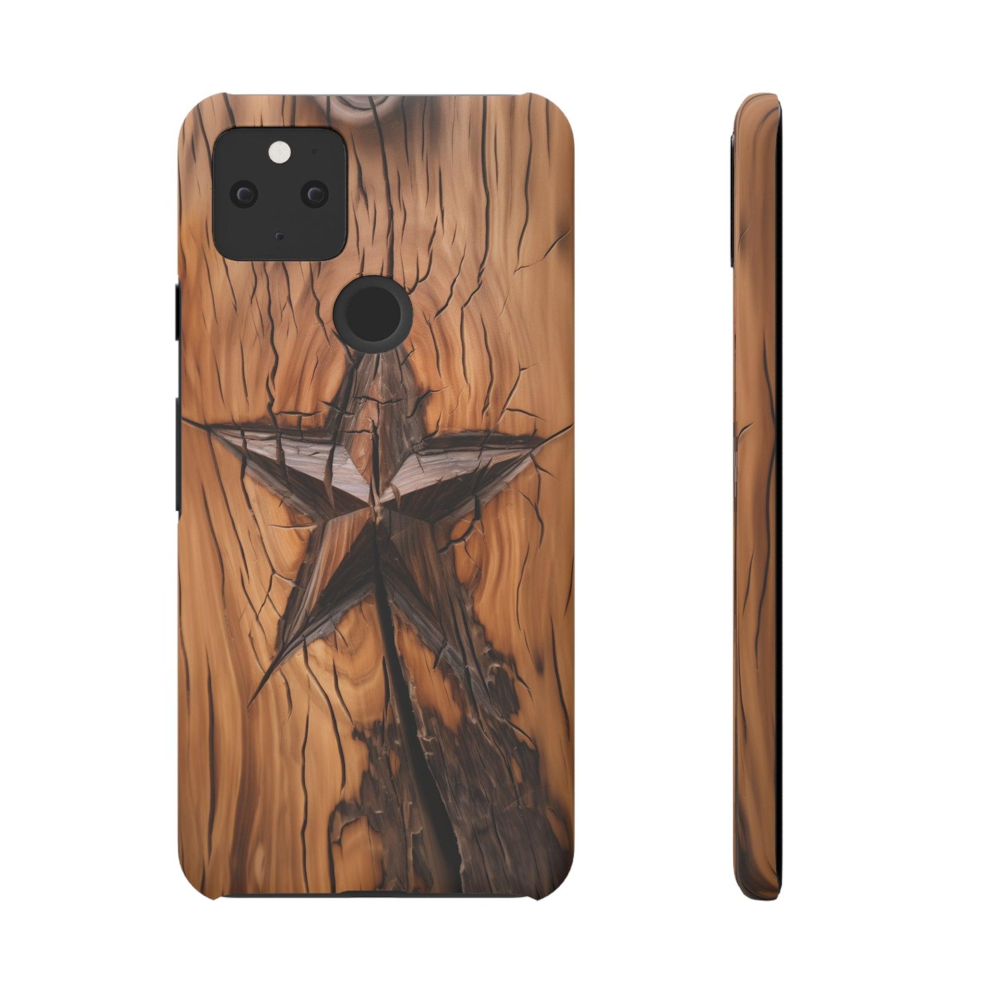 Charred Lone Star | Snap Case