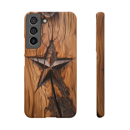 Charred Lone Star | Snap Case