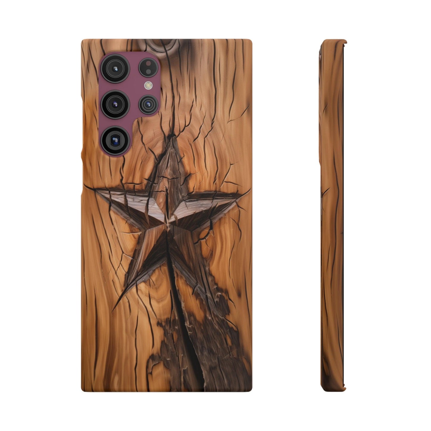 Charred Lone Star | Snap Case