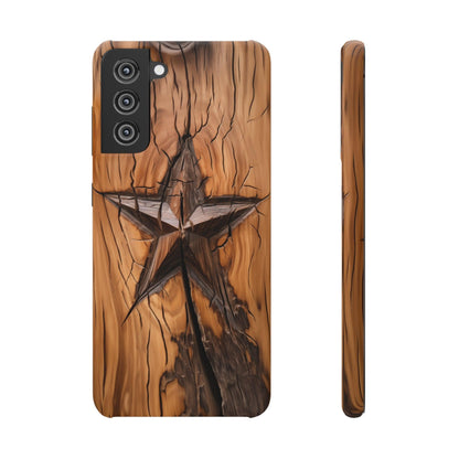 Charred Lone Star | Snap Case