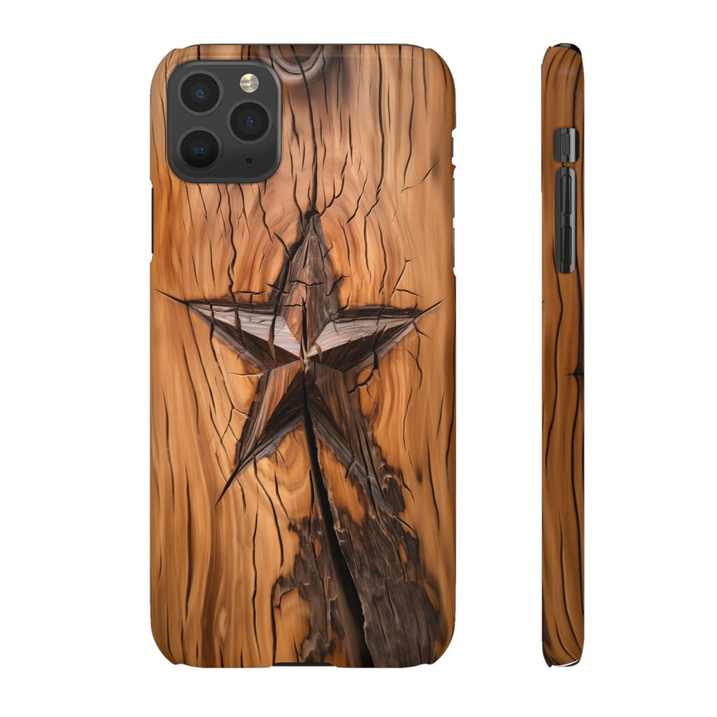 Charred Lone Star | Snap Case