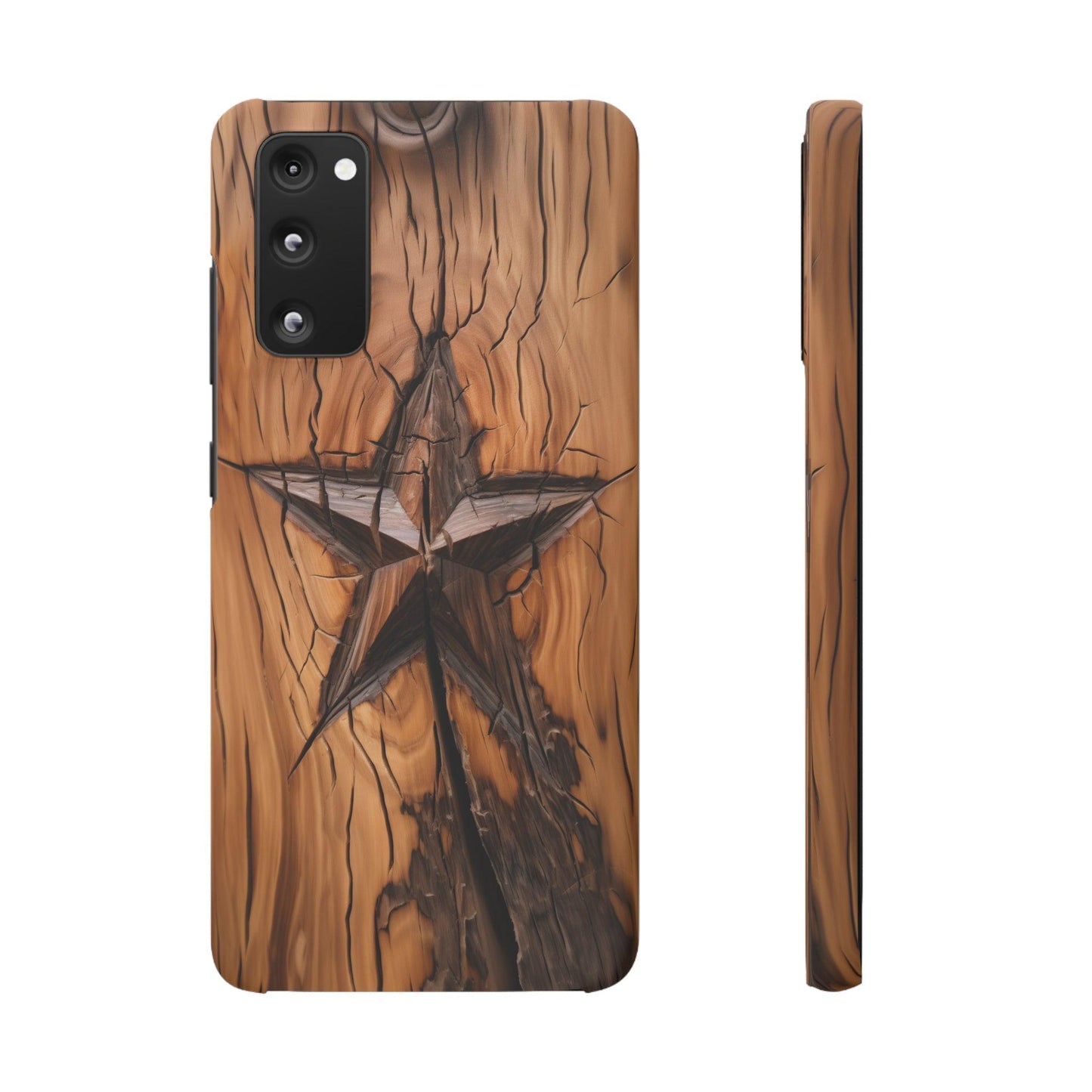 Charred Lone Star | Snap Case