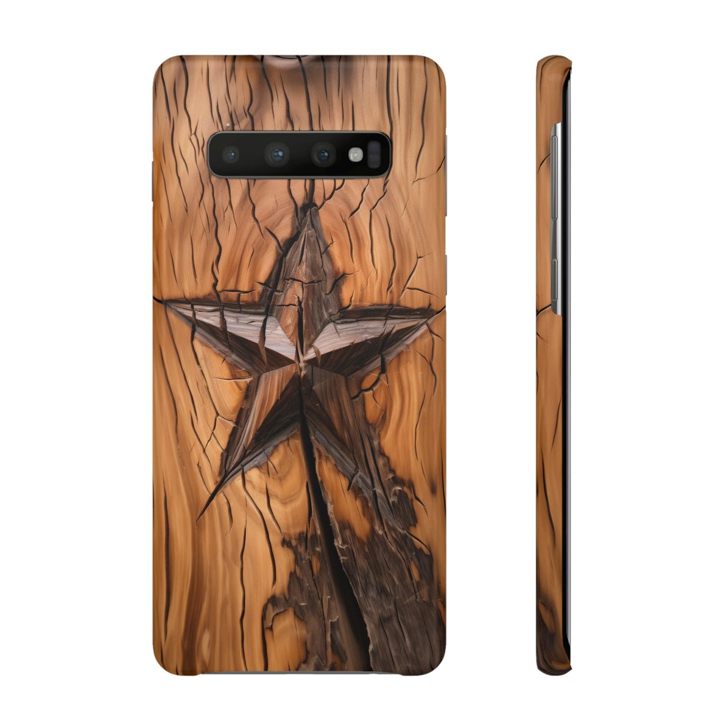 Charred Lone Star | Snap Case