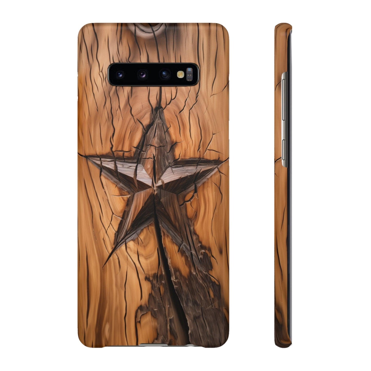 Charred Lone Star | Snap Case