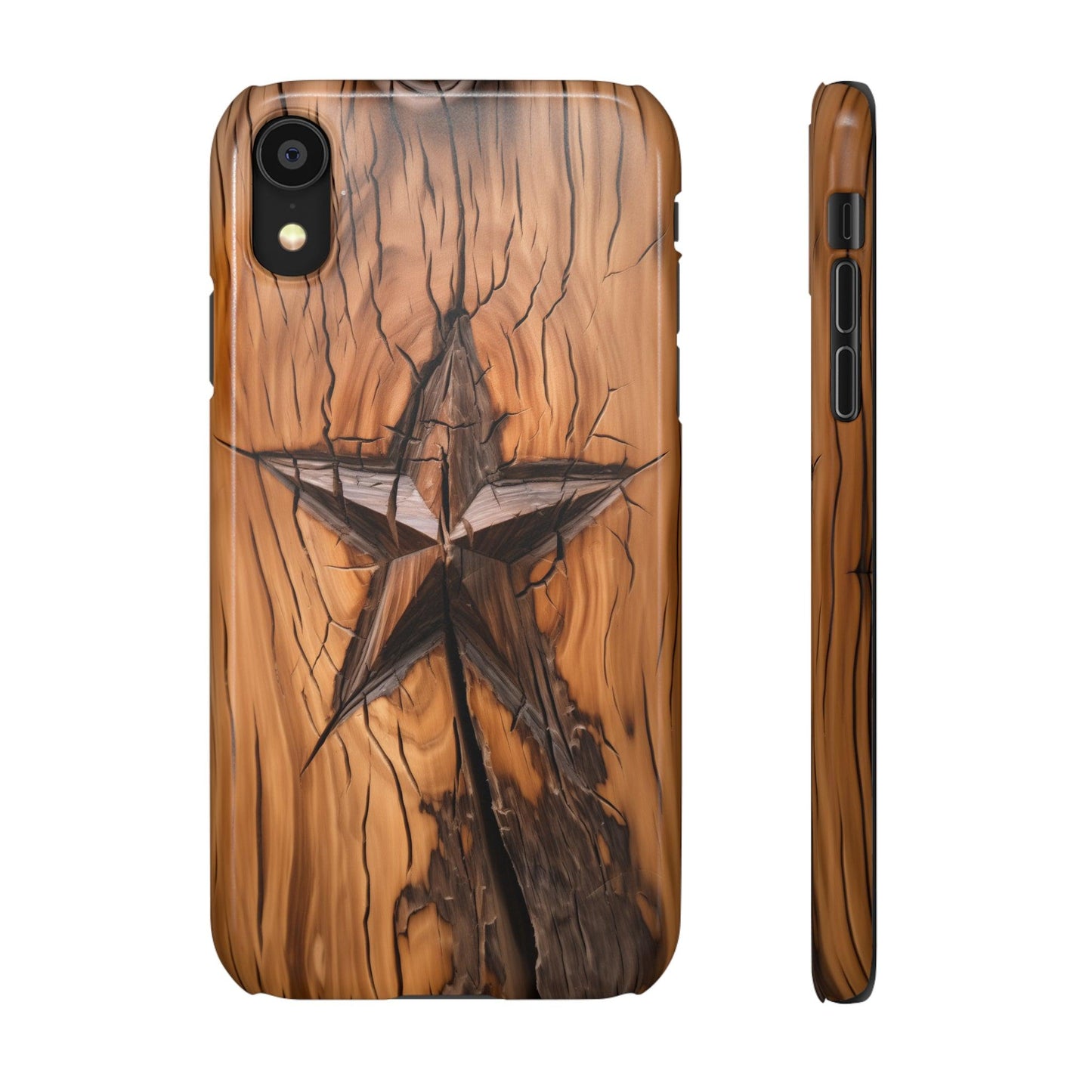 Charred Lone Star | Snap Case