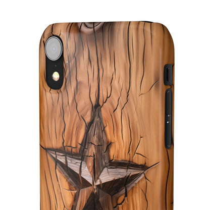 Charred Lone Star | Snap Case