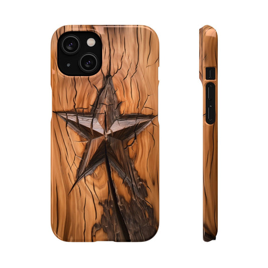 Charred Lone Star | Snap Case