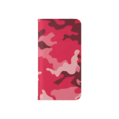 Cherry Camouflage Wallet Phone Case