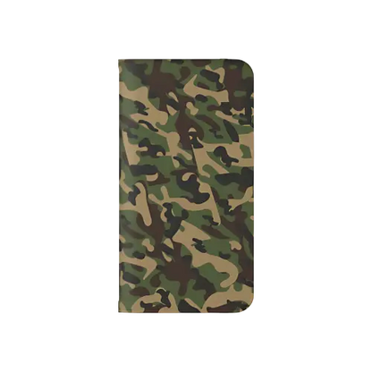 Combat Camouflage Wallet Phone Case