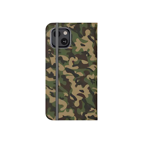 Combat Camouflage Wallet Phone Case