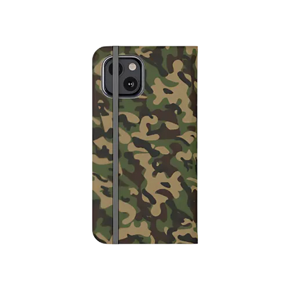 Combat Camouflage Wallet Phone Case