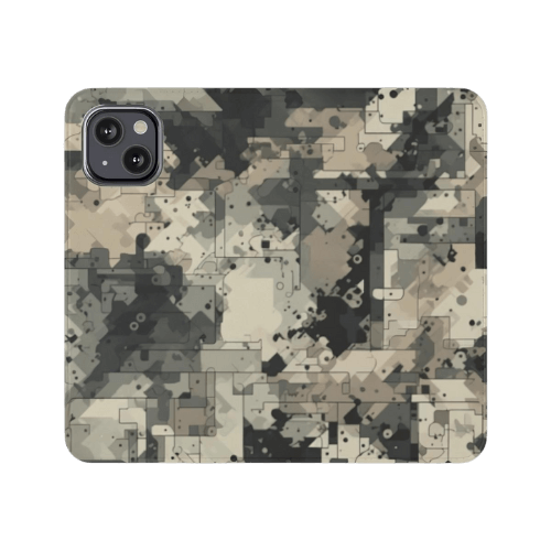 Cyber Camouflage Wallet Phone Case