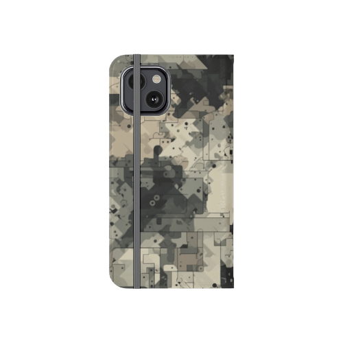 Cyber Camouflage Wallet Phone Case