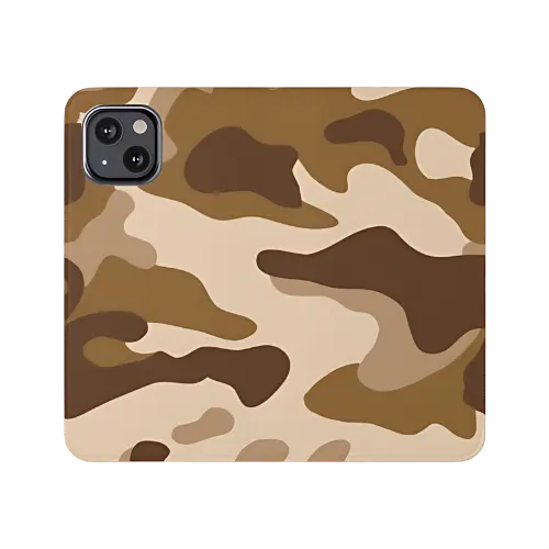 Desert Camouflage Wallet Phone Case