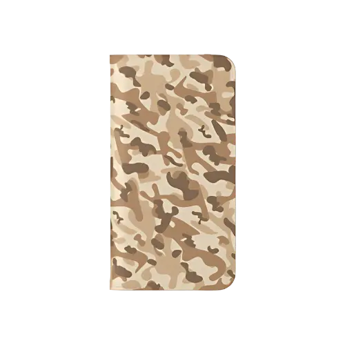 Dune Camouflage Wallet Phone Case