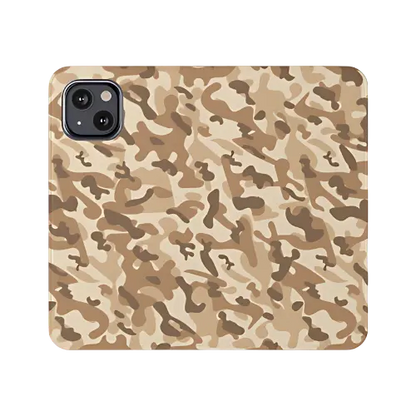 Dune Camouflage Wallet Phone Case