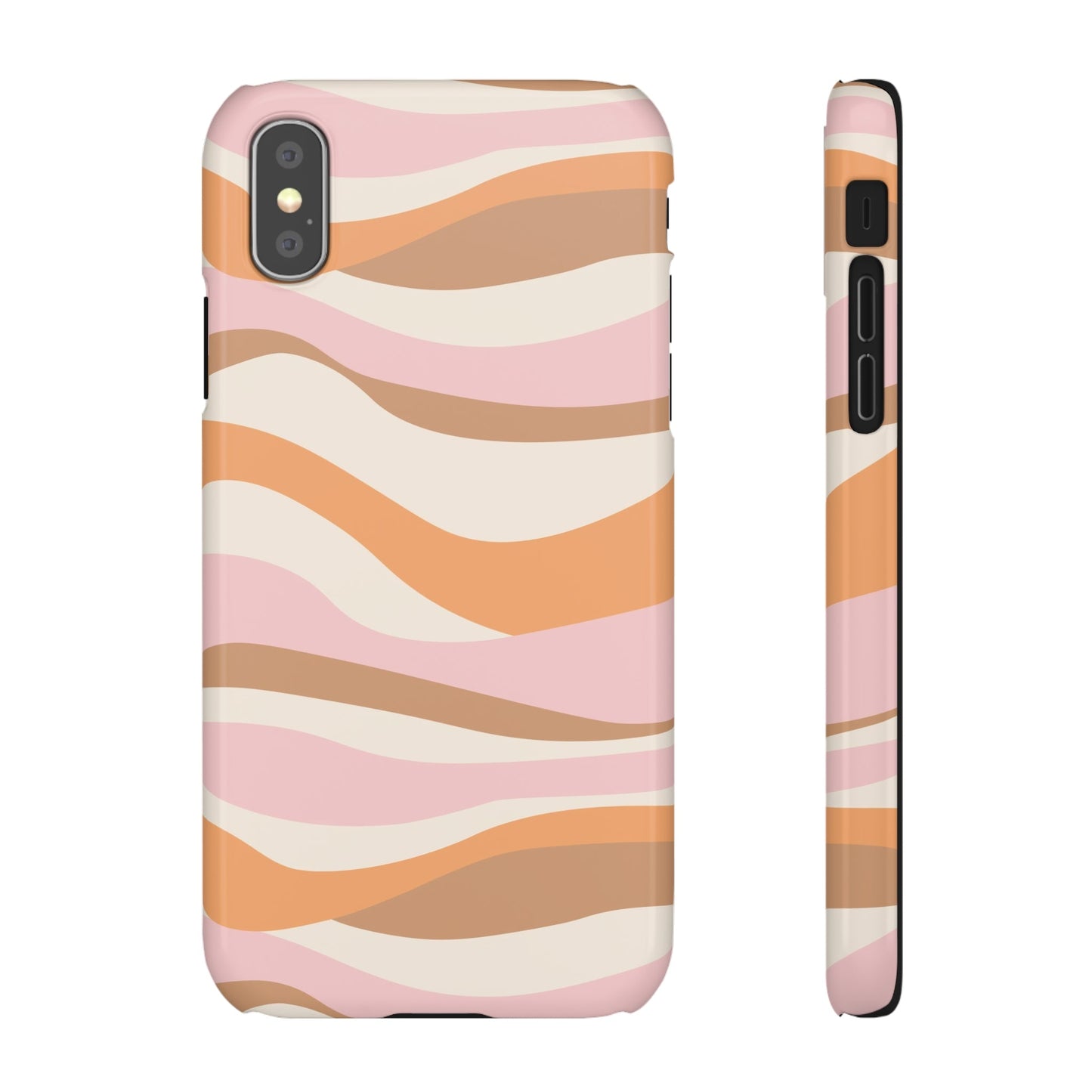 Earthy Swirl | Snap Case