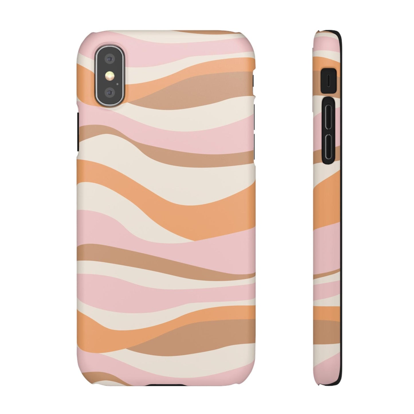 Earthy Swirl | Snap Case