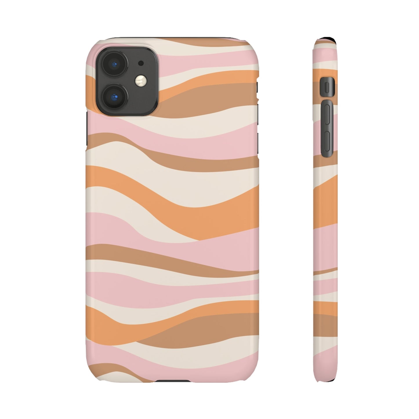 Earthy Swirl | Snap Case