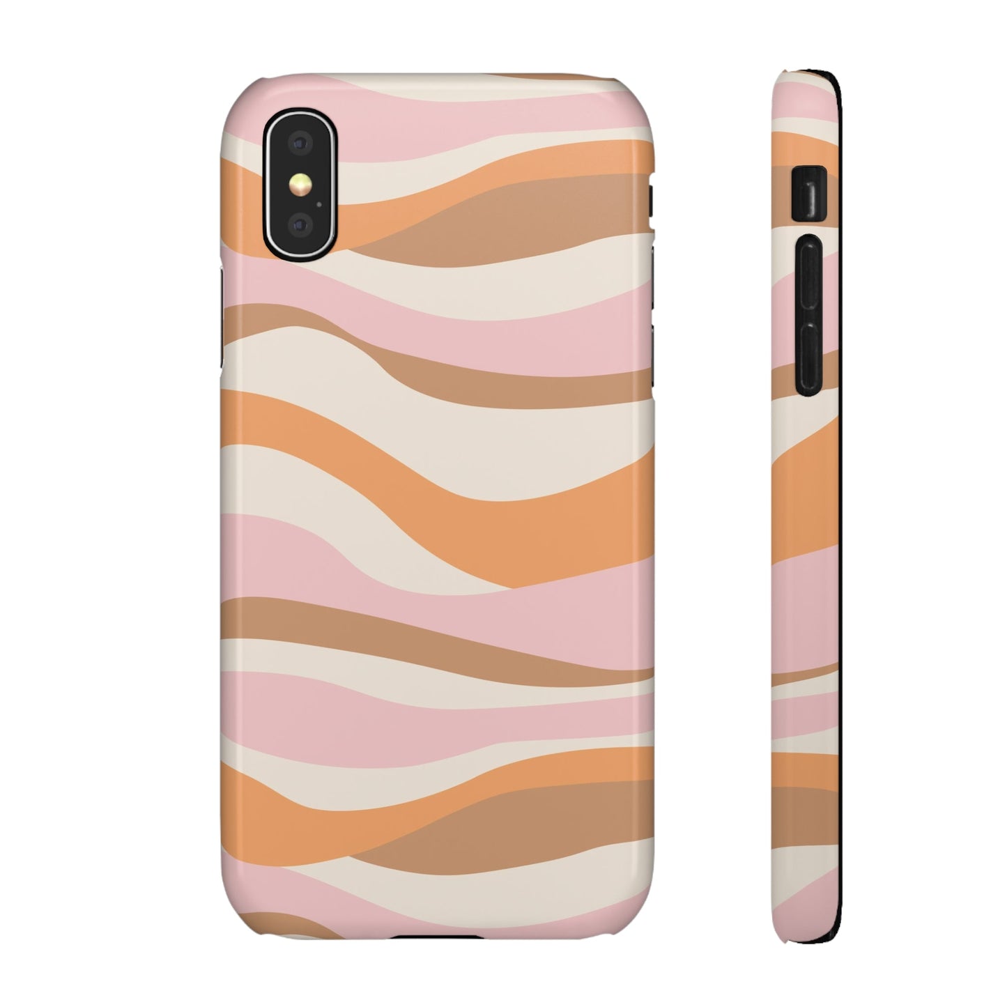 Earthy Swirl | Snap Case