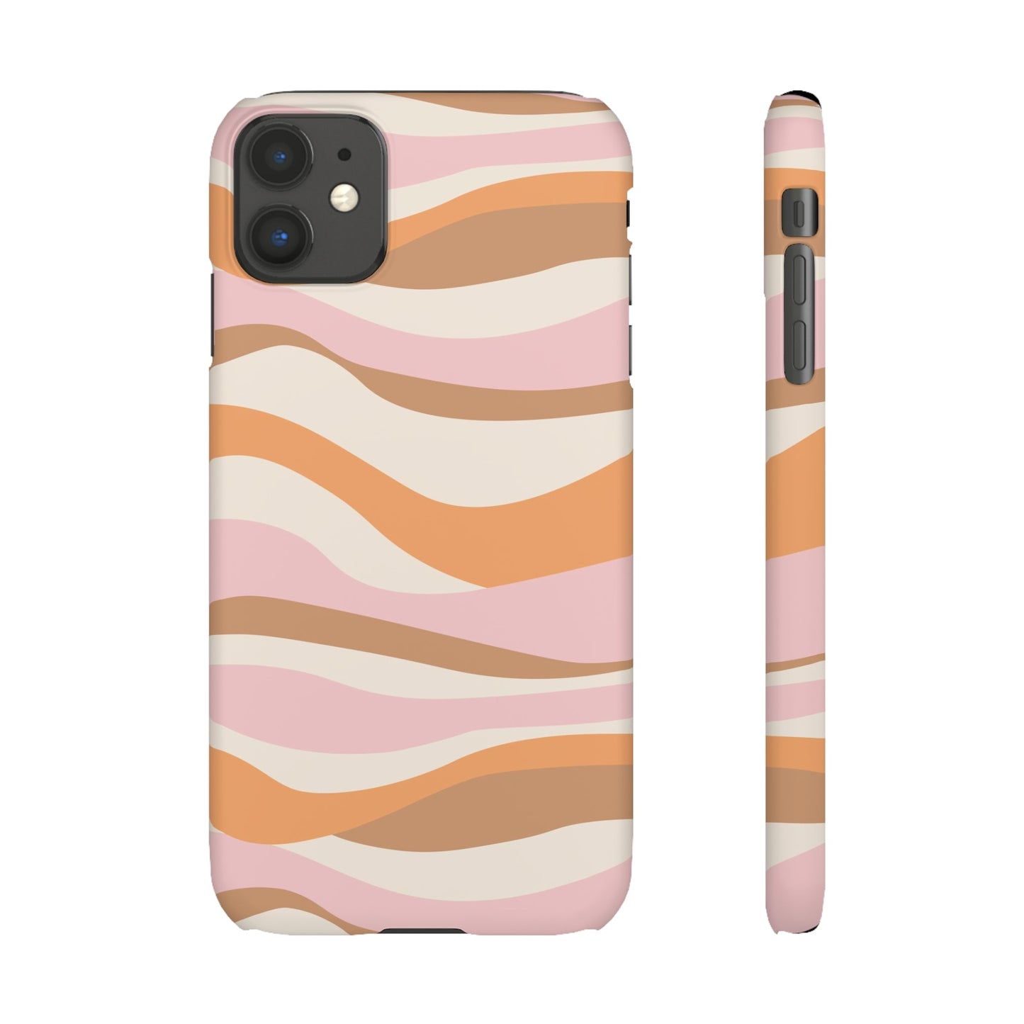 Earthy Swirl | Snap Case