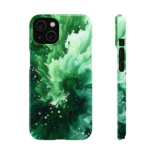 Emerald Vortex | Snap Case