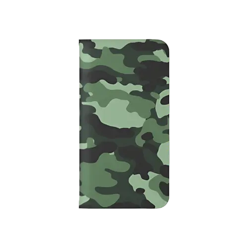 Forest Camouflage Wallet Phone Case